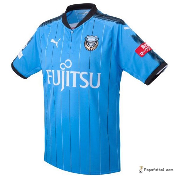 Camiseta Kawasaki Frontale Replica Primera Ropa 2017/18 Azul